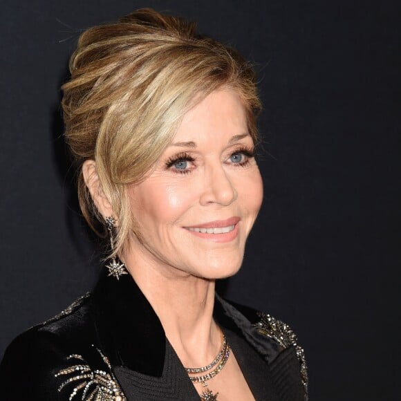 Jane Fonda - People au défilé Saint-Laurent à Hollywood le 10 février 2016.