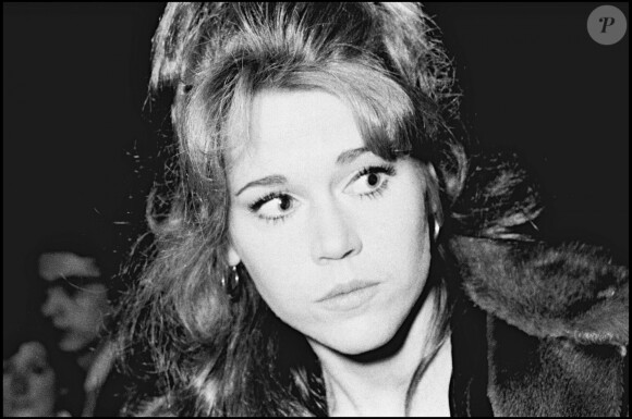 Jane Fonda à Paris en 1966.