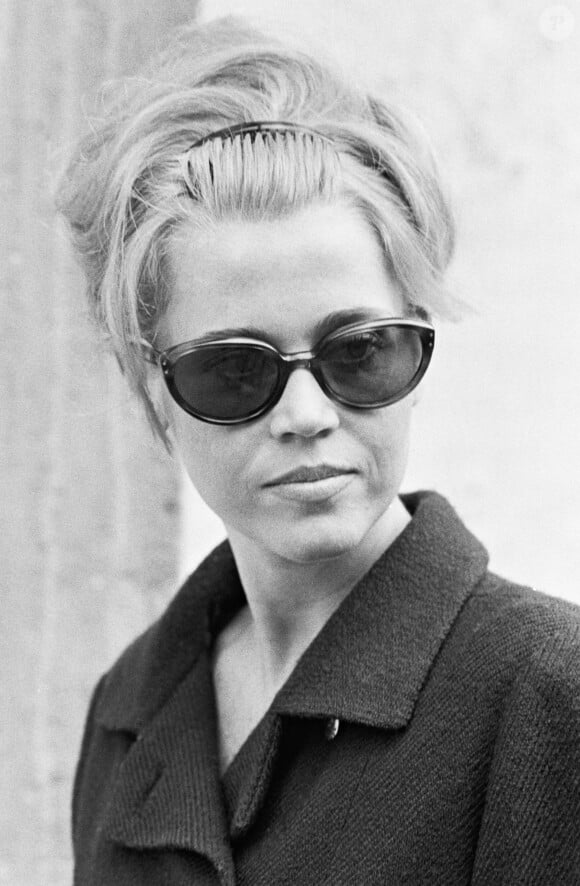 Jane Fonda à Paris 1967.