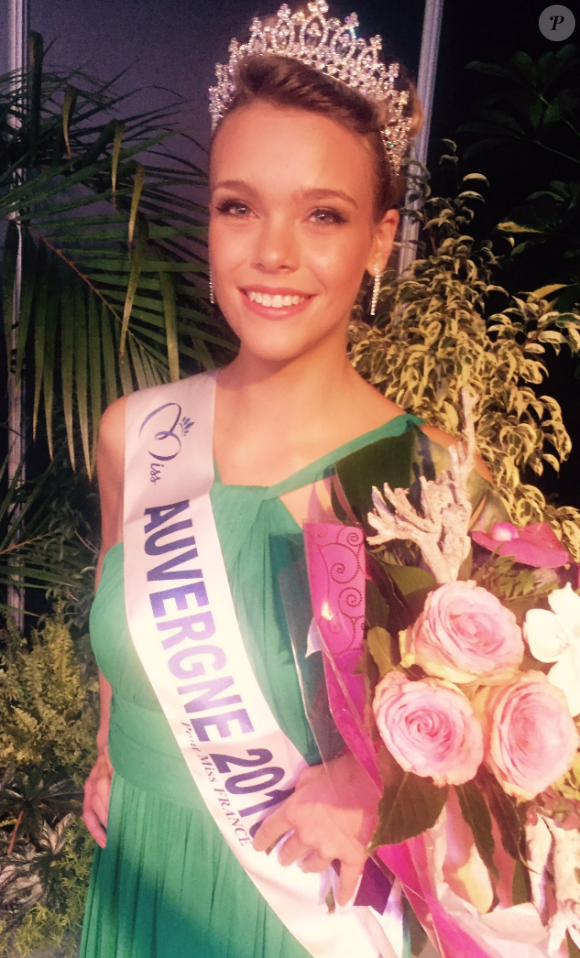Miss Auvergne 2016 : Océane Faure.
