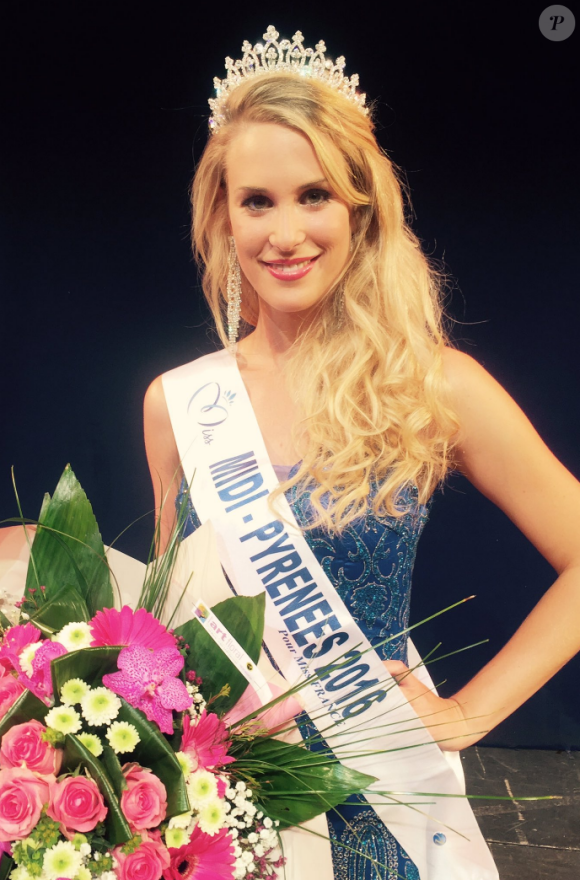 Miss Midi-Pyrénées 2016 : Virginie Guillin.