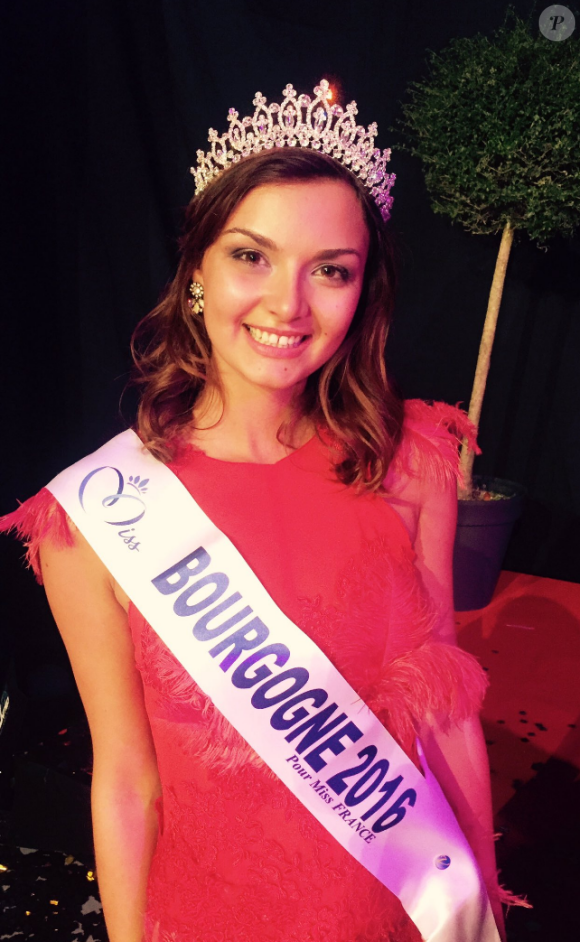 Miss Bourgogne 2016 : Naomi Bailly.