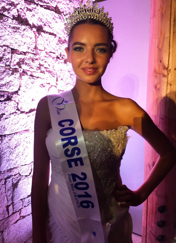 Miss Corse 2016 : Laëtitia Duclos.