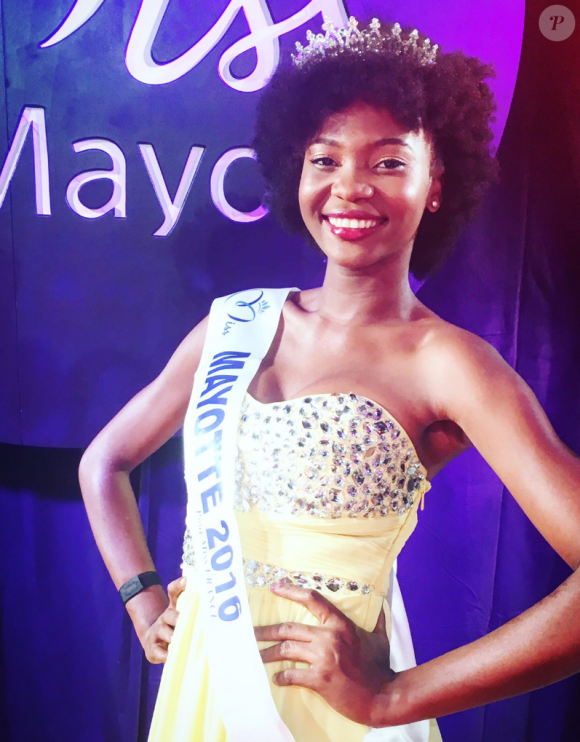 Miss Mayotte 2016 : Naïma Madi Mahadali.