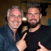 Exclusif - David Ginola et Olivier Giroud au club Kori à Saint-Tropez le 27 juillet 2016. © Rachid Bellak / Bestimage