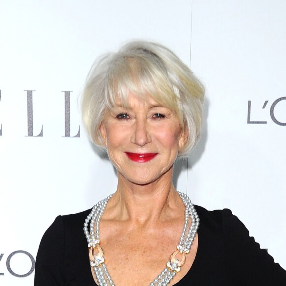 Helen Mirren à la cérémonie des Elle Women in Hollywood Awards au Four Seasons Hotel à Beverly Hills, Los Angeles, le 24 octobre 2016