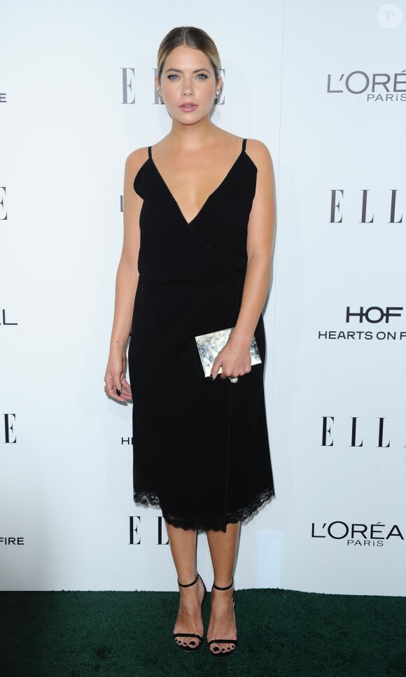Ashley Benson à la cérémonie des Elle Women in Hollywood Awards au Four Seasons Hotel à Beverly Hills, Los Angeles, le 24 octobre 2016