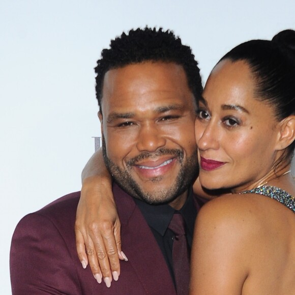 Tracee Ellis Ross et Anthony Anderson à la cérémonie des Elle Women in Hollywood Awards au Four Seasons Hotel à Beverly Hills, Los Angeles, le 24 octobre 2016