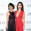 Constance Zimmer et Shiri Appleby à la cérémonie des Elle Women in Hollywood Awards au Four Seasons Hotel à Beverly Hills, Los Angeles, le 24 octobre 2016