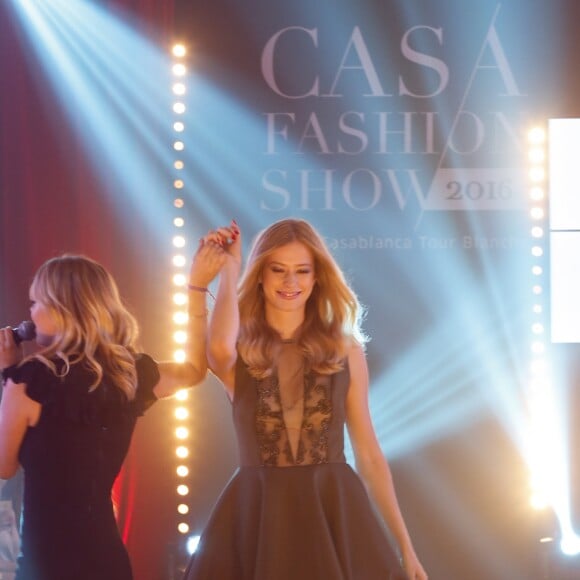 Exclusif - Louane Emera - 9ème édition du défilé "Casa Fashion show" au Sofitel Casablanca Tour Blanche à Casablanca, Maroc, le 22 octobre 2016. © Philippe Doignon/Bestimage