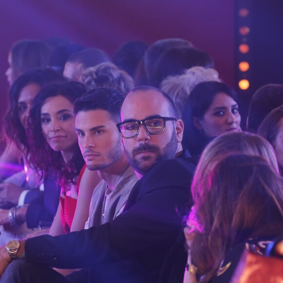 Exclusif - Baptiste Giabiconi (Parrain de la 9ème édition du Casa Fashion Show) et Aïda Touihri - 9ème édition du défilé "Casa Fashion show" au Sofitel Casablanca Tour Blanche à Casablanca, Maroc, le 22 octobre 2016. © Philippe Doignon/Bestimage