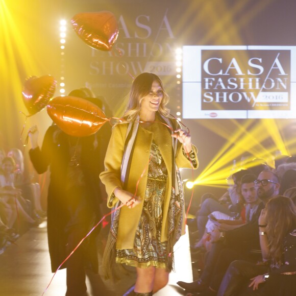 Exclusif - Camille Cerf (Miss France 2015) - 9ème édition du défilé "Casa Fashion show" au Sofitel Casablanca Tour Blanche à Casablanca, Maroc, le 22 octobre 2016. © Philippe Doignon/Bestimage