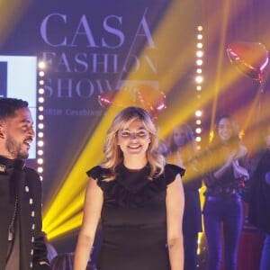 Exclusif - Louane Emera et Slimane Mokeddem (gagnant The Voice 5) - 9ème édition du défilé "Casa Fashion show" au Sofitel Casablanca Tour Blanche à Casablanca, Maroc, le 22 octobre 2016. © Philippe Doignon/Bestimage