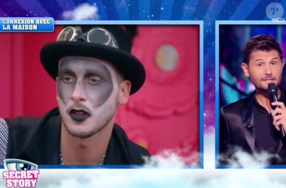 Julien - "Secret Story 10" sur NT1, le 27 octobre 2016.