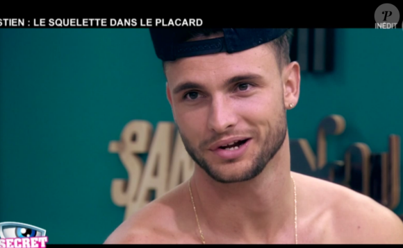 Bastien - "Secret Story 10" sur NT1, le 27 octobre 2016.