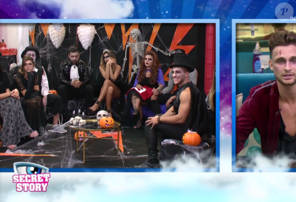 Bastien - "Secret Story 10" sur NT1, le 27 octobre 2016.