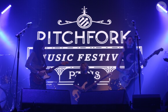 Warpaint - Jour 3 - Pitchfork Music Festival 2016 à la Grande Halle de la Villette à Paris, le 29 octobre 2016.