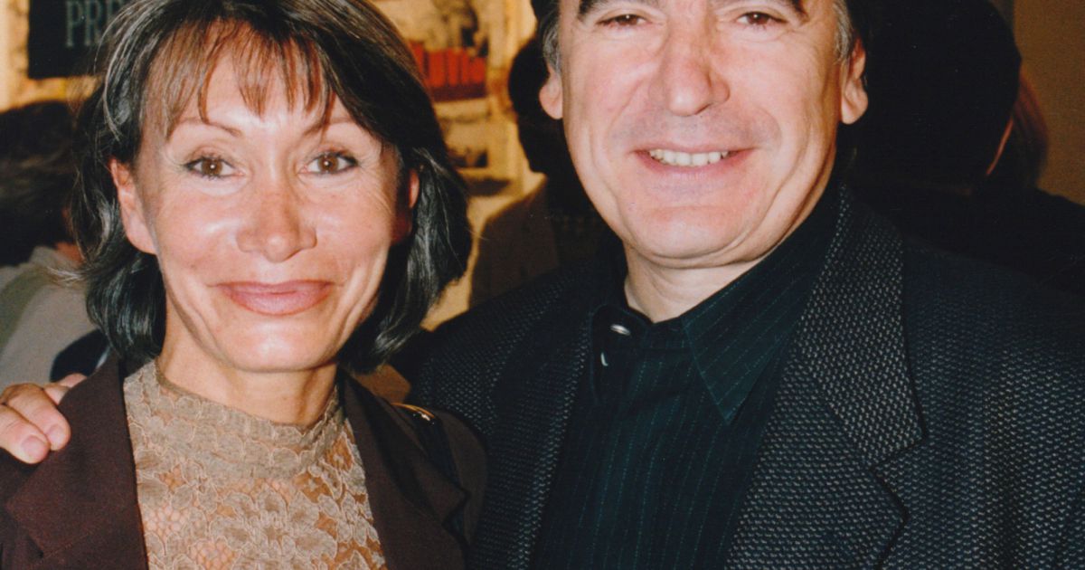 Serge Lama et sa femme Michèle le 24 septembre 1998 - Purepeople