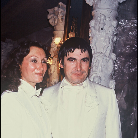 Serge Lama et sa femme Michèle