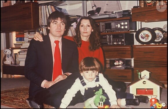 Serge Lama, sa femme Michèle et leur fils Frédéric