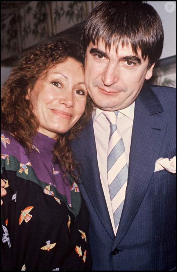 Serge et Michèle Lama en février 1989
