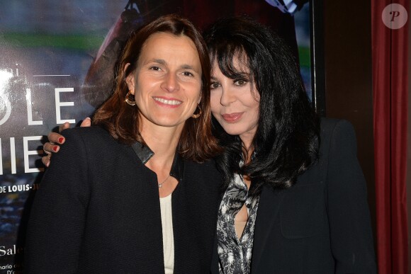 Exclusif - Aurélie Filippetti et Yamina Benguigui - Avant-première du film de Louis-Julien Petit "Carole Matthieu" produit par Liza Benguigui, Yamina Benguigui et Marc Ladreit de Lacharrière au cinéma Elysées Biarritz à Paris le 17 octobre 2016. Le film sera diffusé sur Arte le 17 novembre et au cinéma le 5 décembre. © Veeren/Bestimage