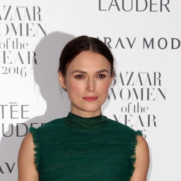 Keira Knightley - Harper's Bazaar Woman of the Year Awards 2016 au Claridge's. Londres, le 31 octobre 2016.