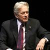 Michael Douglas partage sa passion pour la comédie, la production et l'écriture dans une interview sur scène "An Evening with Michael Douglas" avec Jonathan Ross, au théâtre Drury Lane de Londres, Royaume Uni, le dimanche 30 Octobre 2016.