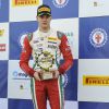 Mick Schumacher, le fils de Michael Schumacher, remporte le grand prix de Monza en formule 4 à Monza le 30 octobre 2016.