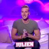 Julien - "Secret Story 10" sur NT1, le 2 novembre 2016.