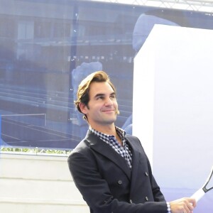 Roger Federer - Rafael Nadal inaugure son académie de tennis à Palma de Majorque le 19 octobre 2016.