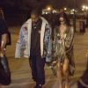 Pascal Duvier, Kanye West et Kim Kardashian à Paris, le 29 septembre 2016.