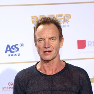 Sting - German Radio Awards à Hambourg. Le 6 octobre 2016