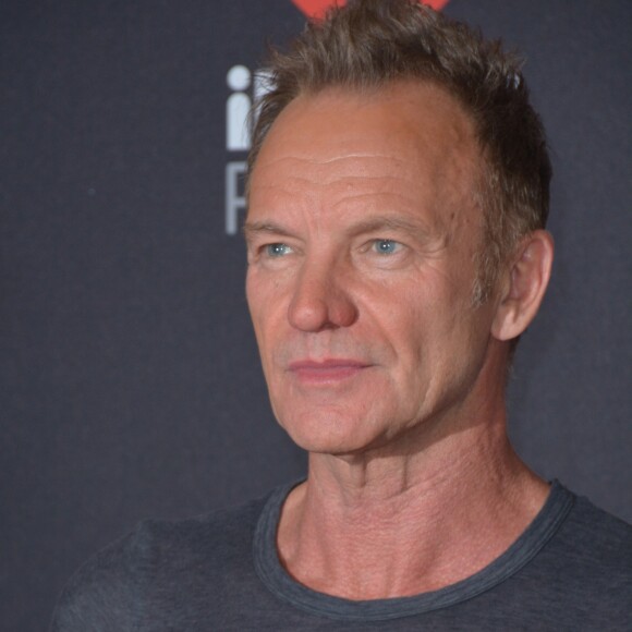 Sting à la soirée Festival de musique iHeartRadio au T-Mobile Arena à Las Vegas, le 24 septembre 2016 © Marcel Thomas via Zuma/Bestimage