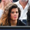 Noura El Shwekh assiste au match Jo-Wilfried Tsonga vs. Milos Raonic au BNP Paribas Tennis Masters Paris 2016. Paris, le 4 novembre 2016.