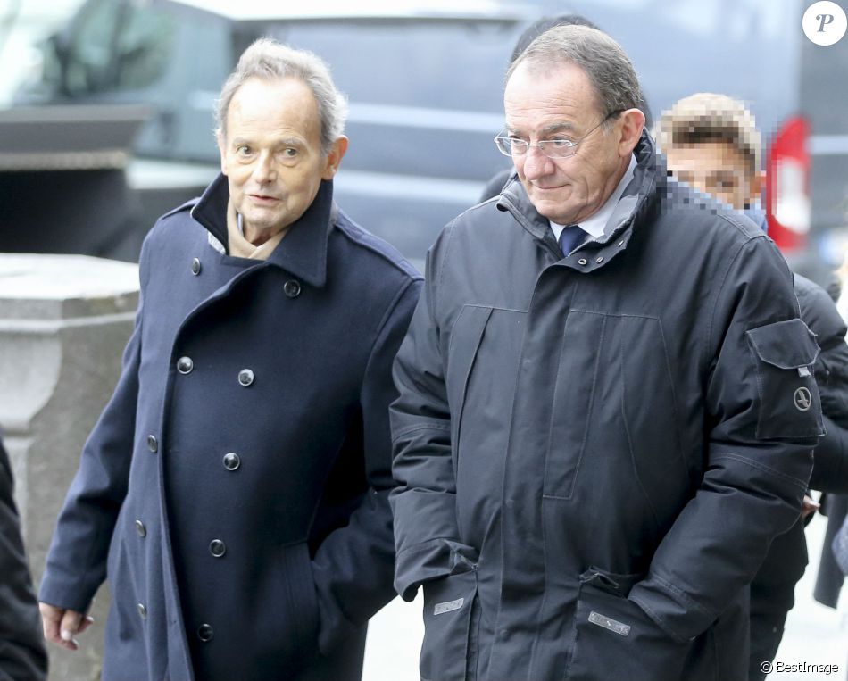 Jour Des Obsèques De Jean Pierre Pernaut Jean-Pierre Pernaut et son son frère le docteur Jean-François Pernault