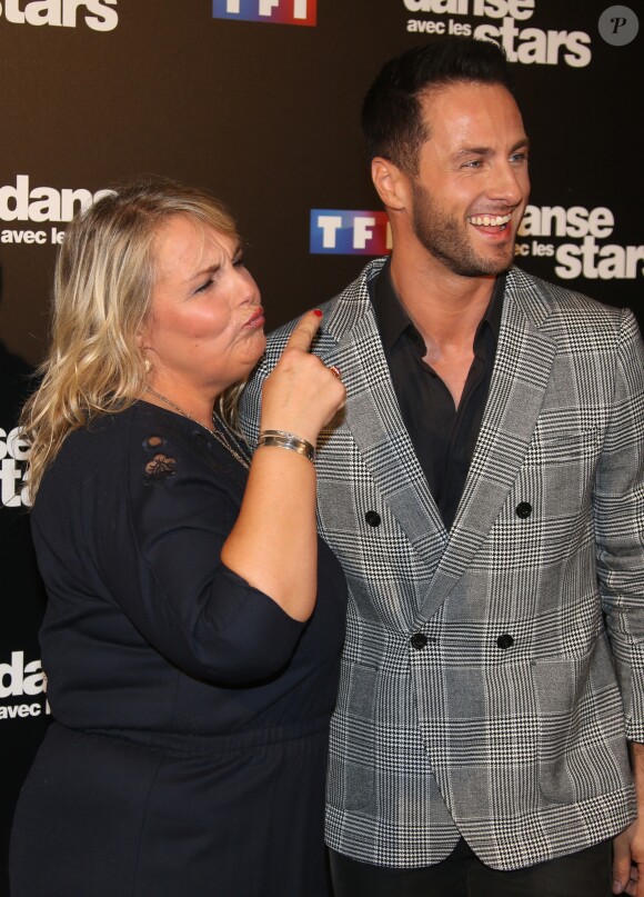 Valérie Damidot et Christian Millette au photocall de l'émission "Danse Avec Les Stars - Saison 7" à Boulogne-Billancourt, le 28 septembre 2016. © Denis Guignebourg/Bestimage