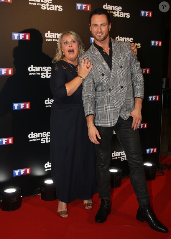 Valérie Damidot et Christian Millette au photocall de l'émission "Danse Avec Les Stars - Saison 7" à Boulogne-Billancourt, le 28 septembre 2016. © Denis Guignebourg/Bestimage