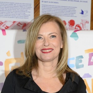 Valérie Trierweiler à la Soirée de clôture de la campagne " Don'actions 2016 " au Secours Populaire Français Paris, le 18 Mars 2016 © Guirec Coadic / Bestimage