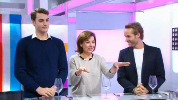 Valentin Montand sur France 2 le 8 novembre 2016.
