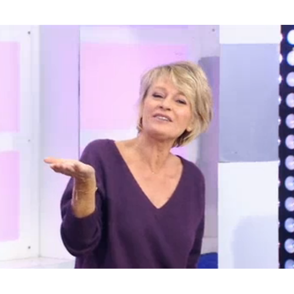 Sophie Davant parle du geste le plus érotique dans "C'est au programme" sur France 2 le 8 novembre 2016.