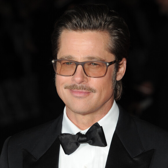 Brad Pitt - Arrivée des people à la première du film "Fury" lors de la cérémonie de clôture du 58ème BFI London Film Festival à Londres, le 19 octobre 2014.