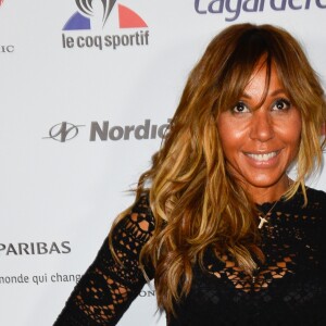 Cathy Guetta à la soirée de gala des 20 ans de l'association "Fête le Mur" de Yannick Noah au Chalet des Iles à Paris le 9 novembre 2016.