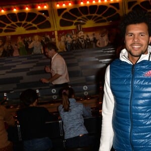 Jo-Wilfried Tsonga (Ambassadeur de Capri-Sun) - Capri-Sun parraine SOS Villages d'Enfants et offre à 20 jeunes de l'association un goûter avec son ambassadeur Jo-Wilfried Tsonga au Musée des Arts Forains à Paris, France, le 9 novembre 2016.