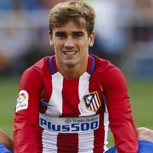 Le joueur de l'Atletico de Madrid Antoine Griezmann buteur contre La Corogne (1-0) à Madrid le 25 septembre 2016.