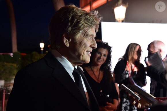 Robert Redford - Dîner de Gala de la "Princess Grace Foundation Awards USA" au Palais de Monaco, le 5 septembre 2015.