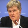 Robert Redford a tenu une conférence et a participe à la réunion sur le changement climatique de Haut niveau lors d'une assemblée générale au siège de l'Organisation des Nations Unies (ONU) à New York, le 30 juin 2015