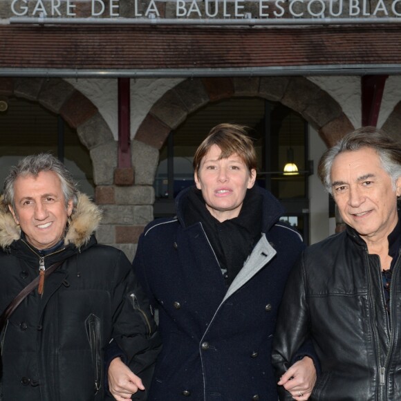 Inna Modja, Richard Anconina, Maïtena Biraben et Richard Berry au Festival du Cinéma & Musique de Film de La Baule, le 10 novembre 2016. © Rachid Bellack/Bestimage