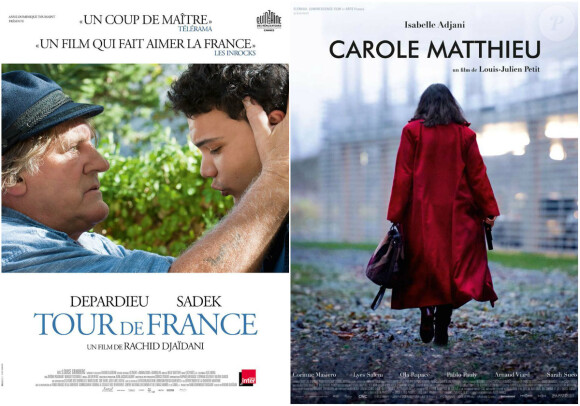 Gérard Depardieu et Isabelle Adjani sont en compétition officielle du 3e Festival du cinéma et musique de film de La Baule avec "Tour de France", réalisé par Rachid Djaïdani, et "Carole Matthieu" de Louis-Julien Petit, jusqu'au 13 novemnre 2016.