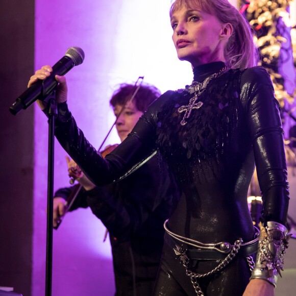 Arielle Dombasle - Arielle Dombasle et Nicolas Ker en concert au Grand Palais à Paris le 26 octobre 2016 © Cyril Moreau / Bestimage